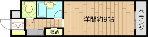 ビバリーヒルズ玉出西の間取り画像