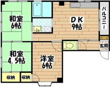 カトレヤの間取り画像