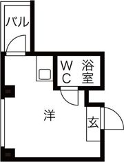 アーバンシティ岸里PART2の間取り画像