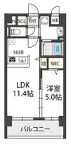 グランパシフィック花園Luxeの間取り画像