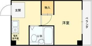 セラ天下茶屋の間取り画像