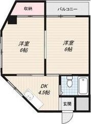 ラパンジール大国3の間取り画像