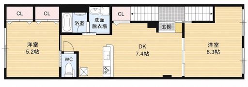 ラグジェリア都島IIIの間取り画像