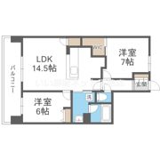 CITY SPIRE難波グレイスの間取り画像