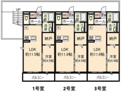 クレールメゾン城東の間取り画像
