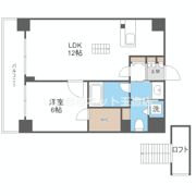ルラーシェ難波の間取り画像
