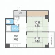 菊川マンションの間取り画像