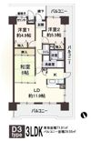 アメニティ江戸堀の間取り画像