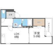 フジパレス長原駅西I番館の間取り画像