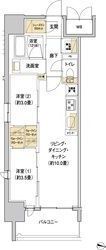 リビオメゾン新大阪の間取り画像