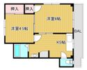 田野マンションの間取り画像