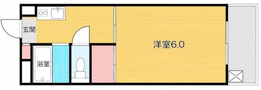 マンション都古の間取り画像