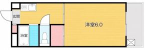 マンション都古の間取り画像
