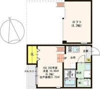 フェリクス中宮の間取り画像