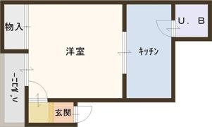 アヴァンス弁天町の間取り画像