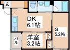 Cherry Blossom 市岡元町の間取り画像