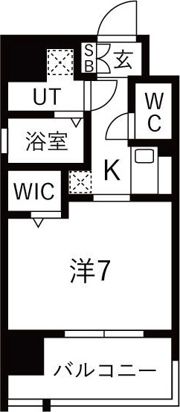 レオンヴァリエ大阪ベイシティIIの間取り画像