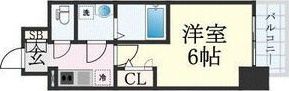エスリード弁天町ルシェンテの間取り画像