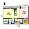 D-room今川 C棟の間取り画像