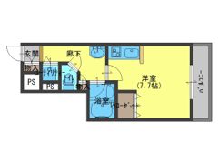 アーデン堺筋本町の間取り画像