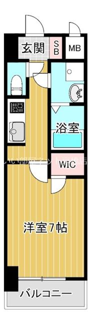 La Douceur西天満の間取り画像