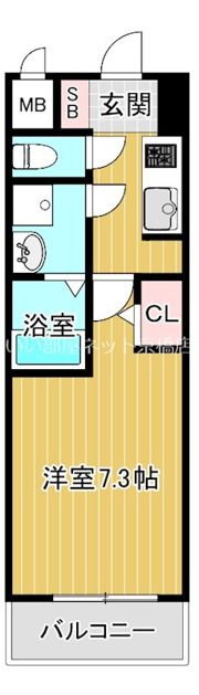 La Douceur西天満の間取り画像