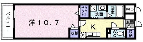 ロワ・リオン上町の間取り画像