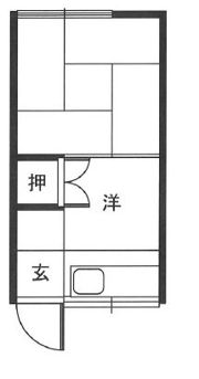 千島アパートの間取り画像