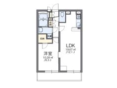 レオパレスエクセル耳成の間取り画像