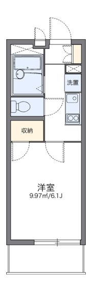 レオパレス真野の間取り画像