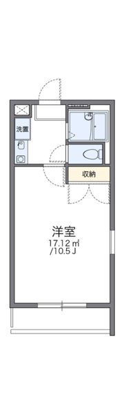レオパレス神西の間取り画像