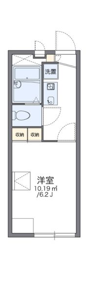 レオパレス高麓台の間取り画像
