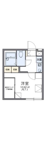 レオパレス片山町の間取り画像