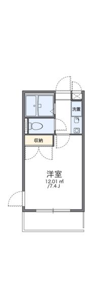 レオパレス永井IIの間取り画像