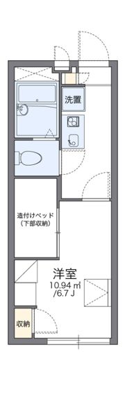 レオパレス住吉南町の間取り画像