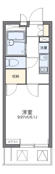 レオパレス兵庫駅南通りの間取り画像