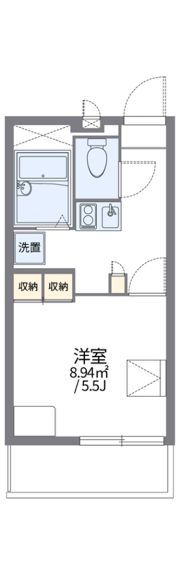 レオパレス友井の間取り画像