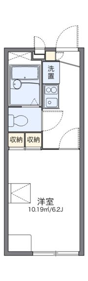 レオパレスブリリアントIIの間取り画像