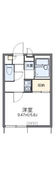 レオパレスプレミエ エトワールの間取り画像