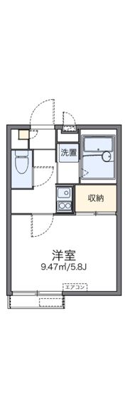 レオパレスプレミエ エトワールの間取り画像