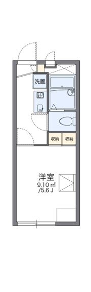 レオパレスマリーナ深江の間取り画像