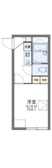 レオパレスマリーナ深江の間取り画像