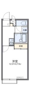 レオパレスルーエ長田の間取り画像