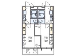 レオパレスル・コントワールIIの間取り画像