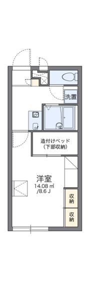 レオパレスレッツの間取り画像