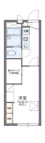 レオパレスサン シーロの間取り画像