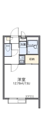 レオパレスソレイユ摩耶の間取り画像