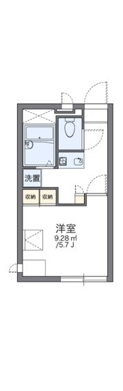 レオパレスオーキッドIIの間取り画像