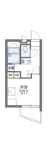 レオパレスオーキッドIIの間取り画像