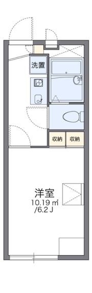 レオパレスクレール籠池の間取り画像